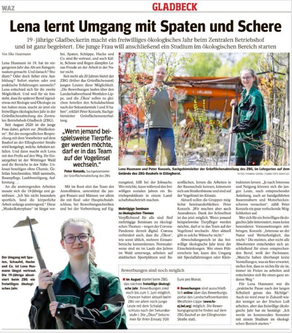 Freiwilliges Ökologisches Jahr